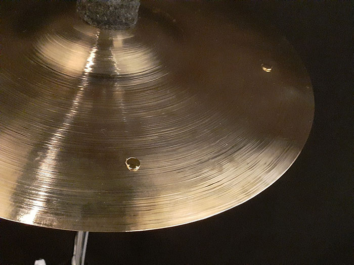 【MIKI GAKKI 200th Anniversary Model】カホン専用スプラッシュシンバル 9" SAZANAMI 5 Rivets付