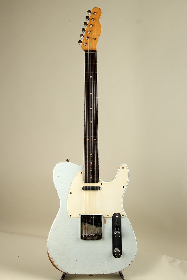 Early 60s Whiteguard Medium Aging / C neck / Slab Rose / Sonic Blue #44313