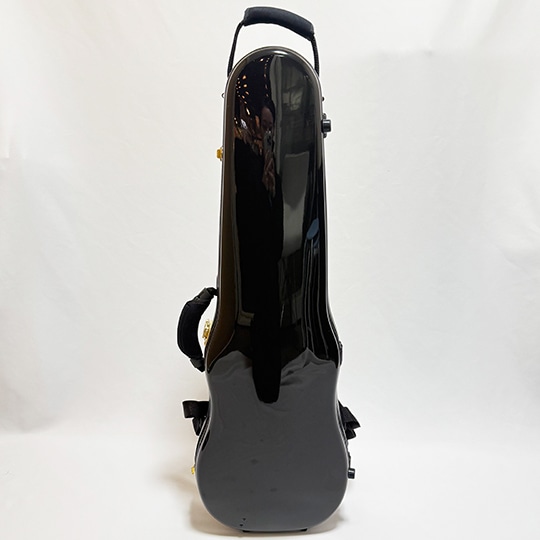 DAC デタッチャブルベルトロンボーン用セミハードケース『NX-BC』プラチナブラック(金ラッチ仕様) ブラック(金ラッチ) Low Brass Center