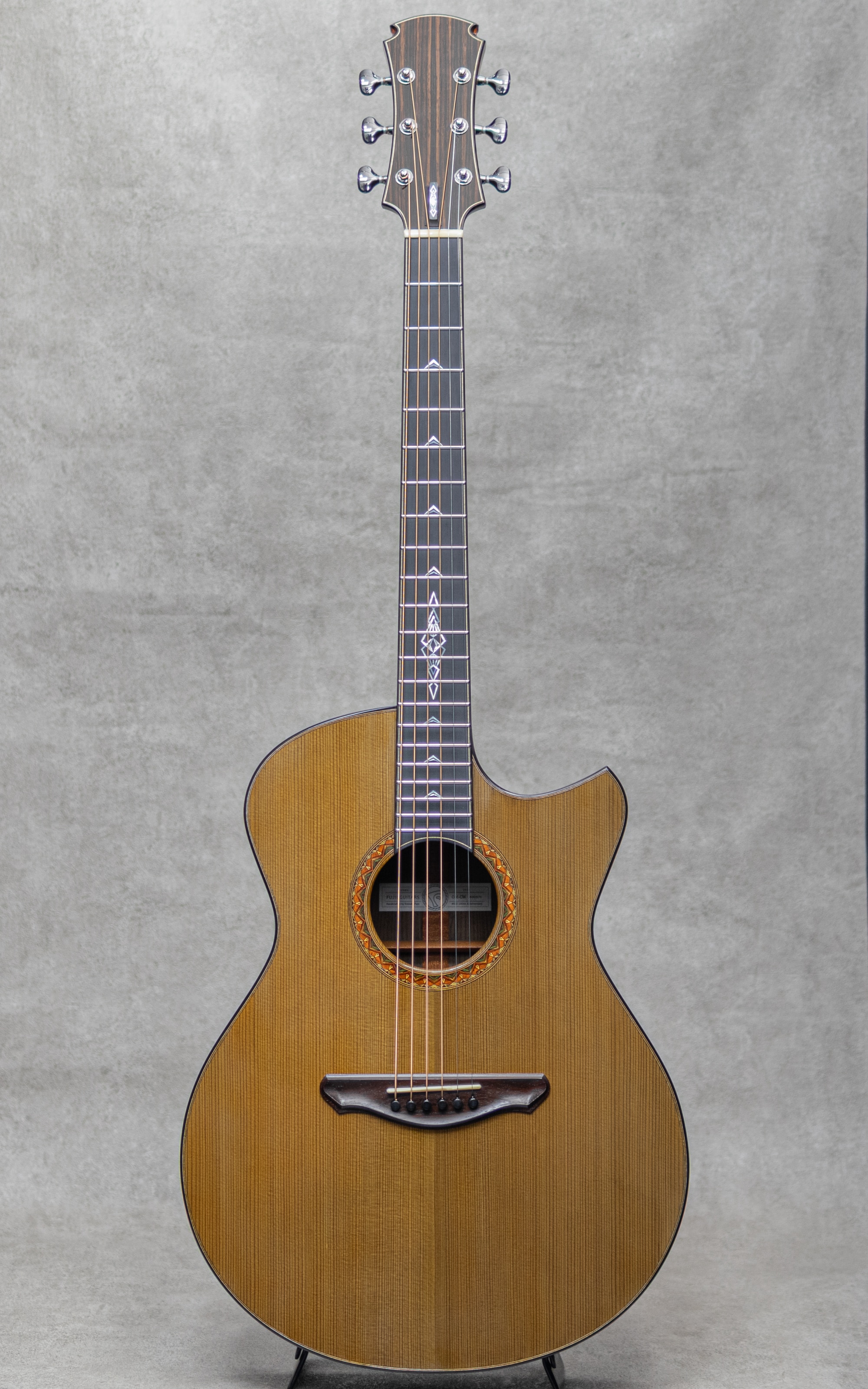 OM-cw 神代杉 / 神代欅 w/Ogawa Inlay Craft works "Custom Inlay" -MIKI 200th Anniversary-