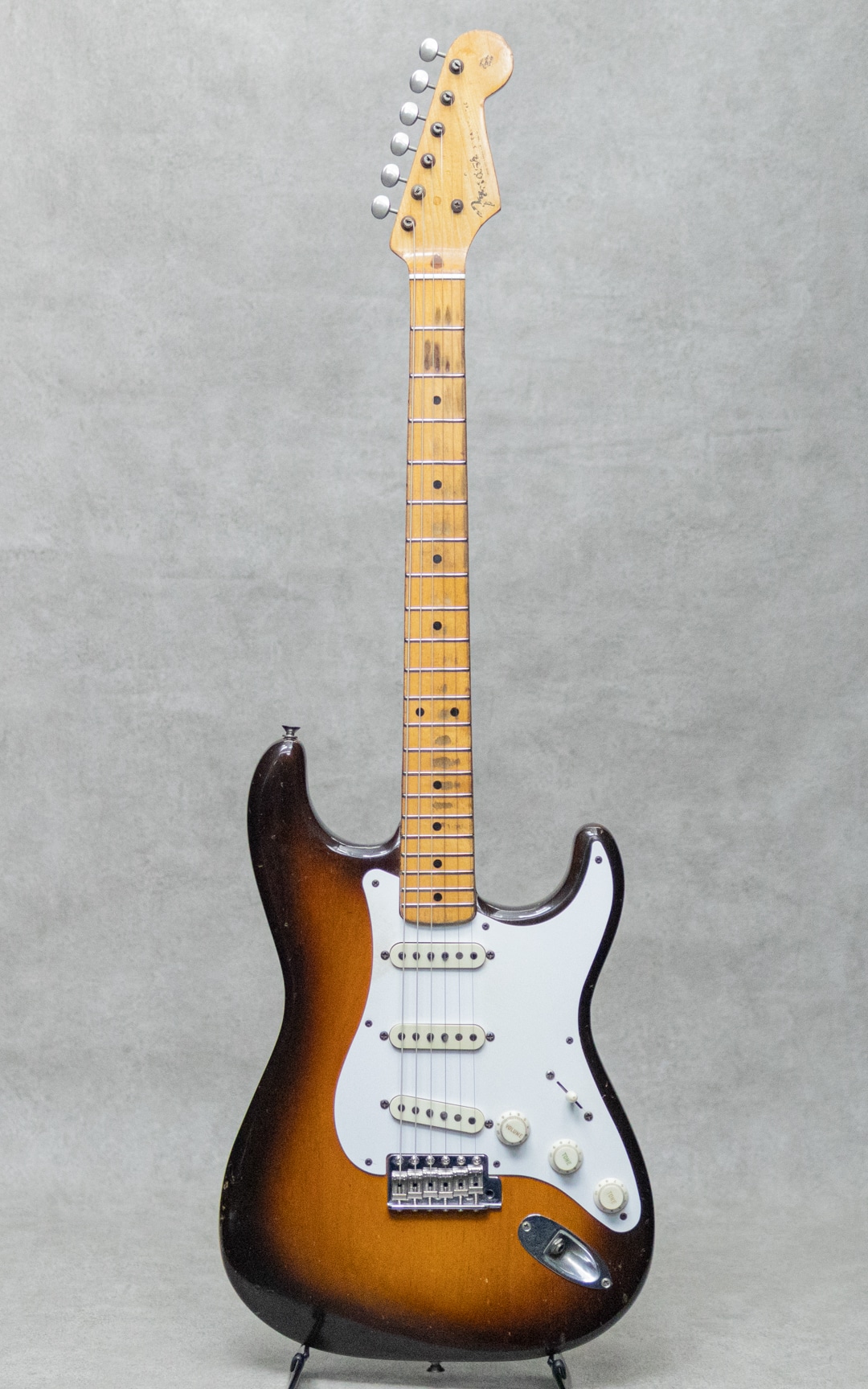 Stratocaster 1955 Neck & 1958 Body Refinish Sunburst