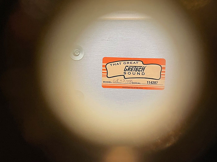 GRNT5514S8CL 027 / USA Custom Series /60's Marine Pearl 14"×5.5"