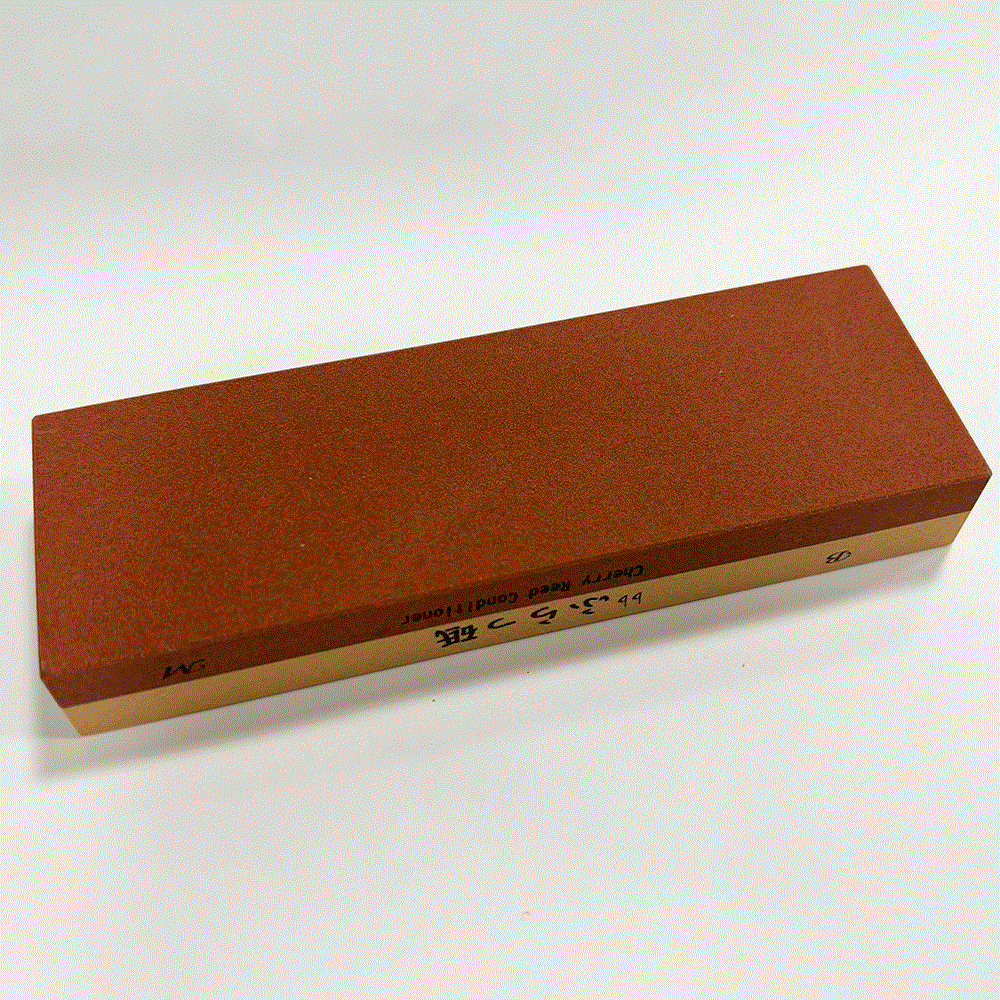 Cherry Reed Conditioner ♭♭だぶるふらっ砥 115×38×16 Brillante / Moderato 細かい粒子と少し粗い粒子両面)