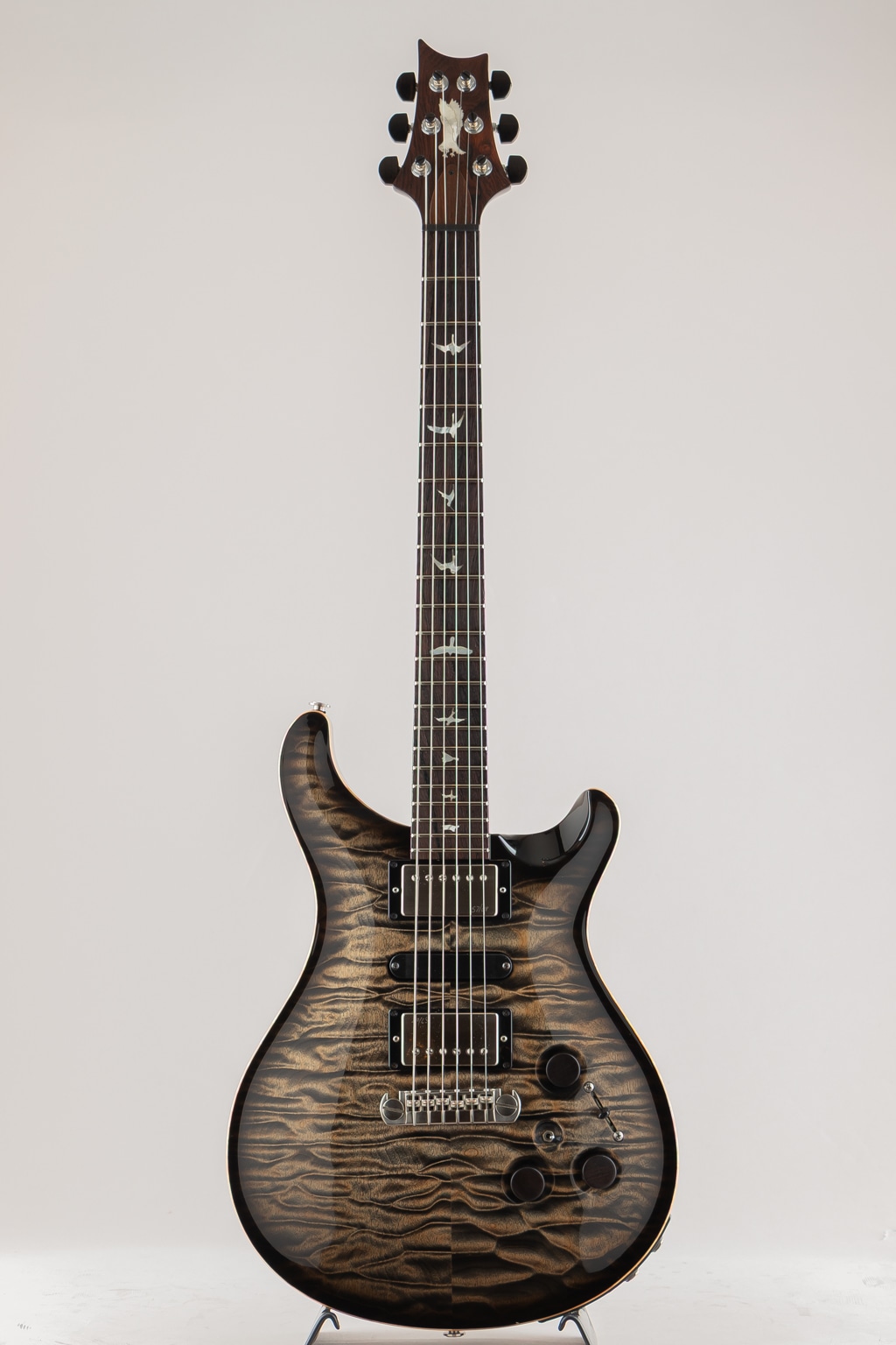 Private Stock #2386 McCarty Brazilian RW Finger Board with piezo system Charcoal Burst 2009