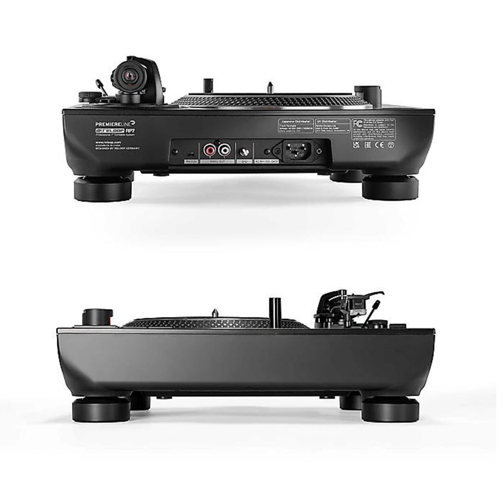 Reloop 7インチ専用 ターンテーブル RP-7 (ヘッドシェルとカートリッジは別売り)