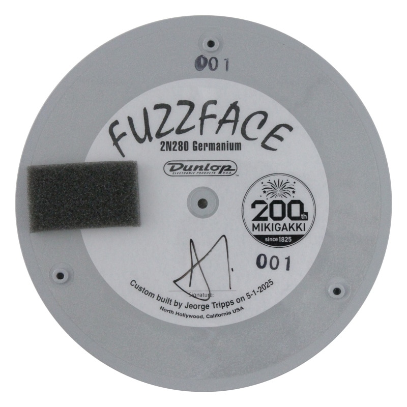 Fuzz Face LTD 2N280 Germanium 【Miki Gakki 200th Anniversary Special Edition】 DZONE