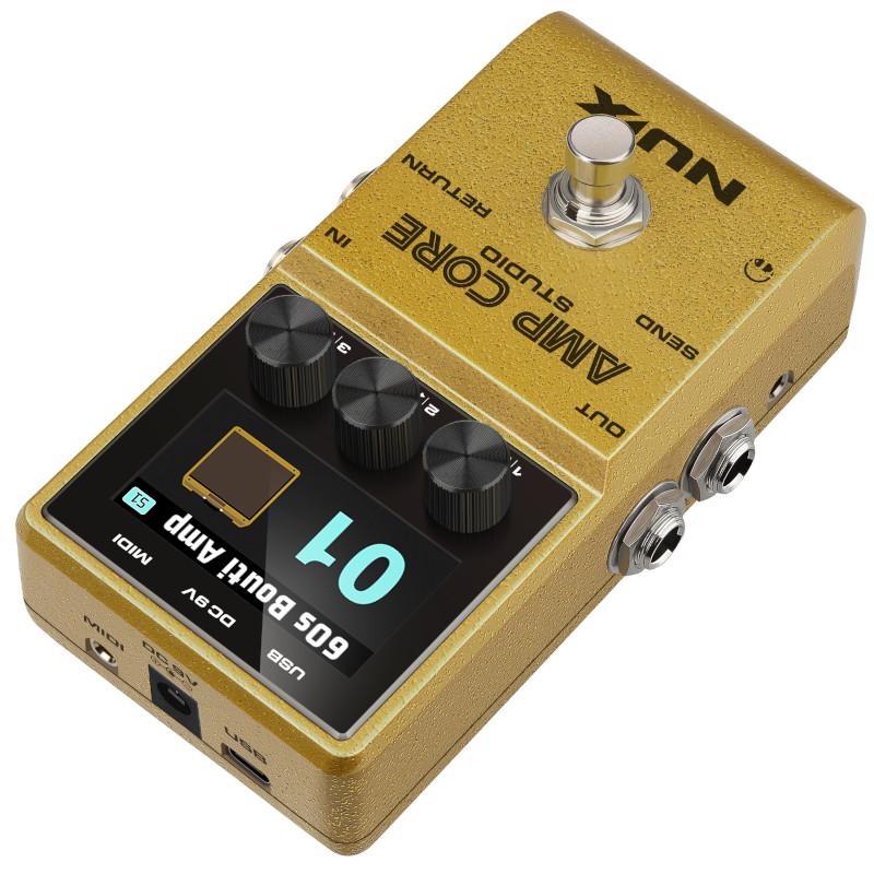 《創業200周年謝恩 NST-1 2個付》 NUX Amp Core Studio Amp Modeler & IR Pedal