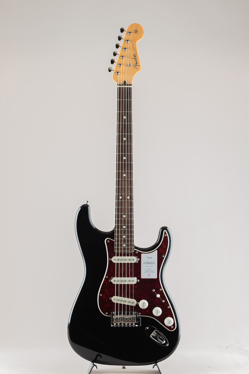 Made in Japan Hybrid II Stratocaster/Black/Rosewood Fingerboard