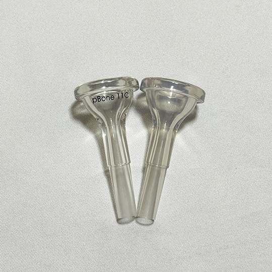 pBone(ピーボーン) プラスチック製トロンボーン (ホワイト) ホワイト Low Brass Center