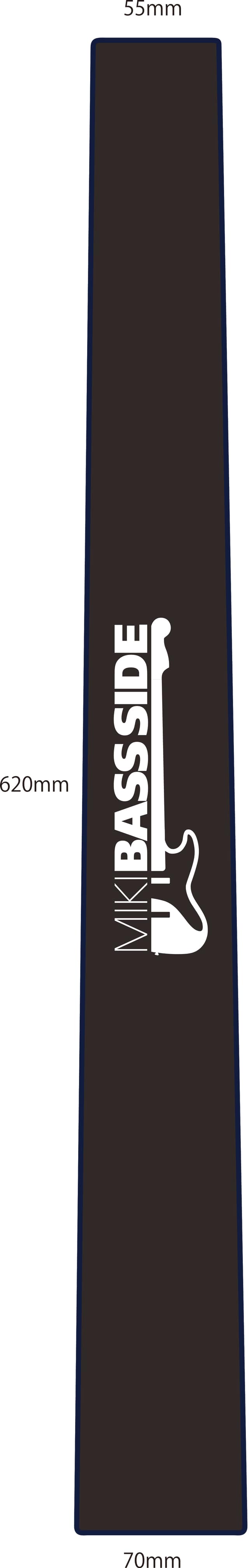MIKI BASS SIDE オリジナルフレットガード