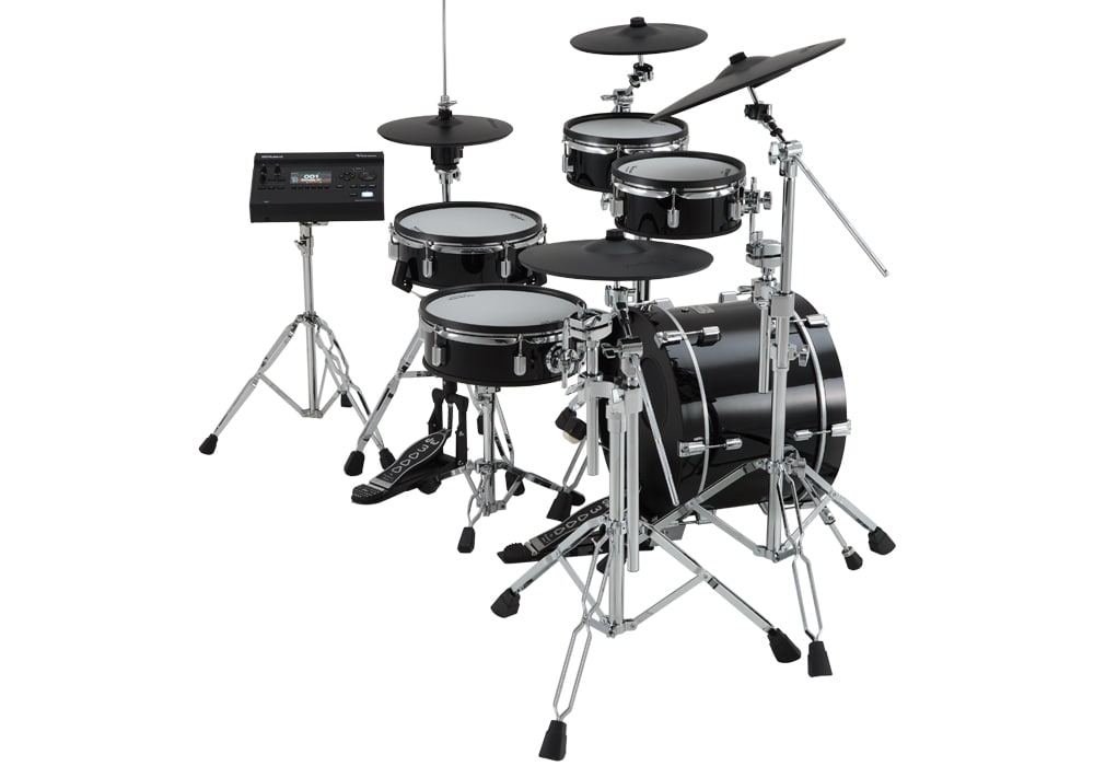 VAD316 V-Drums Acoustic Design / TAMAオリジナルオプション イス、ペダル、ハイハットスタンド、スネアスタンド、ヘッドフォン、マット付き