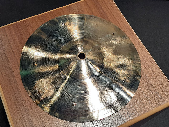 【MIKI GAKKI 200th Anniversary Model】カホン専用スプラッシュシンバル 9" SAZANAMI 5 Rivets付