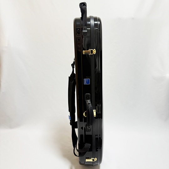 DAC デタッチャブルベルトロンボーン用セミハードケース『NX-BC』プラチナブラック(金ラッチ仕様) ブラック(金ラッチ) Low Brass Center