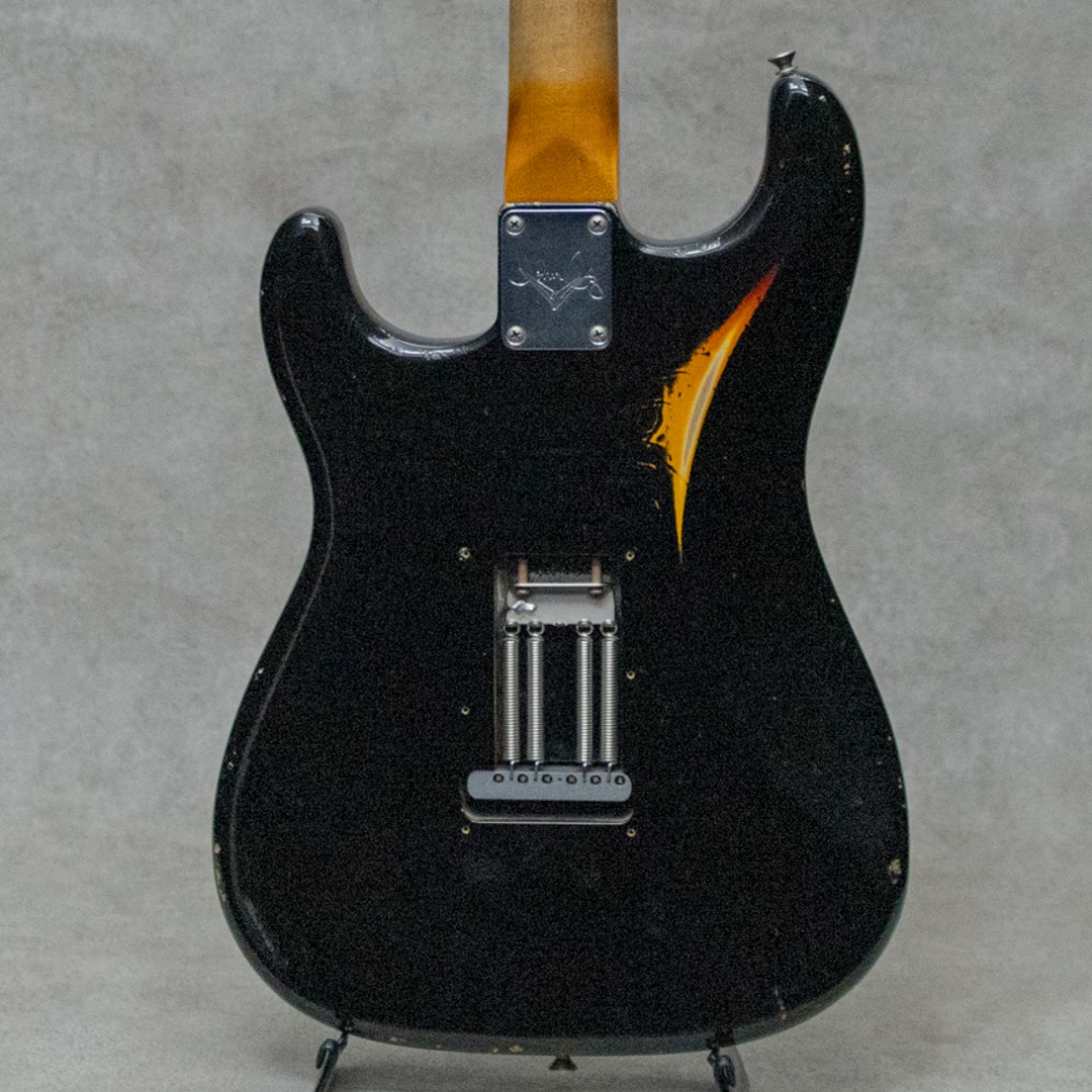MBS 1961 Stratocaster Relic Black Overlay 3Color Sunburst Built by John Cruz / 2015