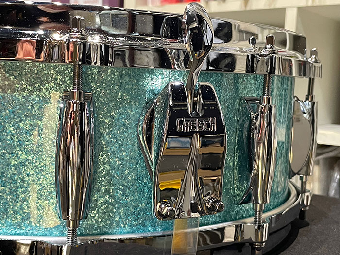 GRNT0514S1CL 023 / USA Custom Series / Turquoise Sparkle 14"×5"