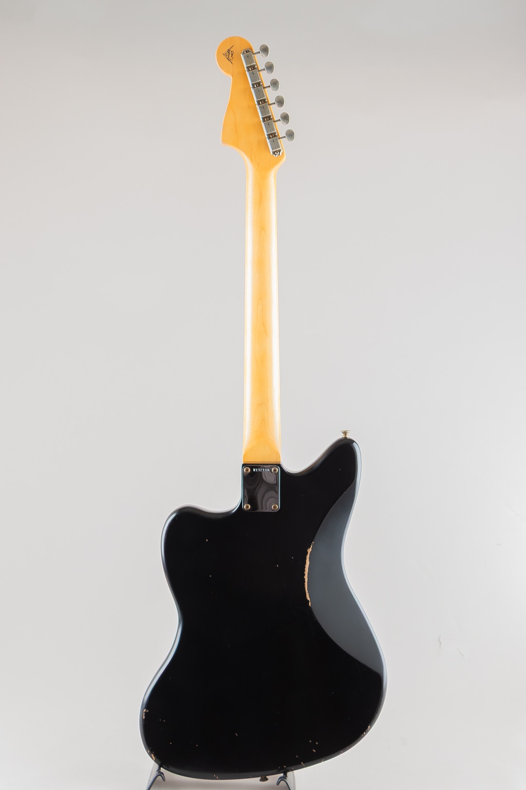 MBS W25 1965 Jazzmaster Relic Matching Head/Black by David Brown