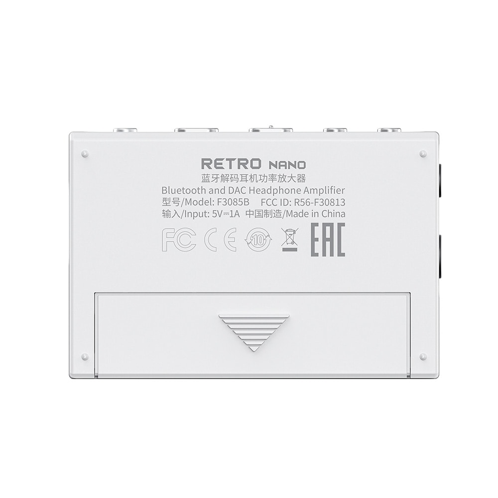 《ロゴ入りクロスプレゼント》 FIIO Bluetoothアンプ Snowsky RETRO NANO ホワイト (FIO-SSRETRONANO-W) ホワイト DZONE