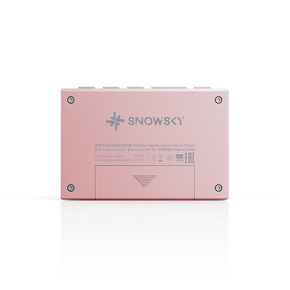 《ロゴ入りクロスプレゼント》 FIIO デジタルオーディオプレーヤー Snowsky ECHO MINI ピンク (FIO-SSEMINI-P) ピンク DZONE