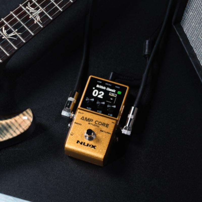 《創業200周年謝恩 NST-1 2個付》 NUX Amp Core Studio Amp Modeler & IR Pedal