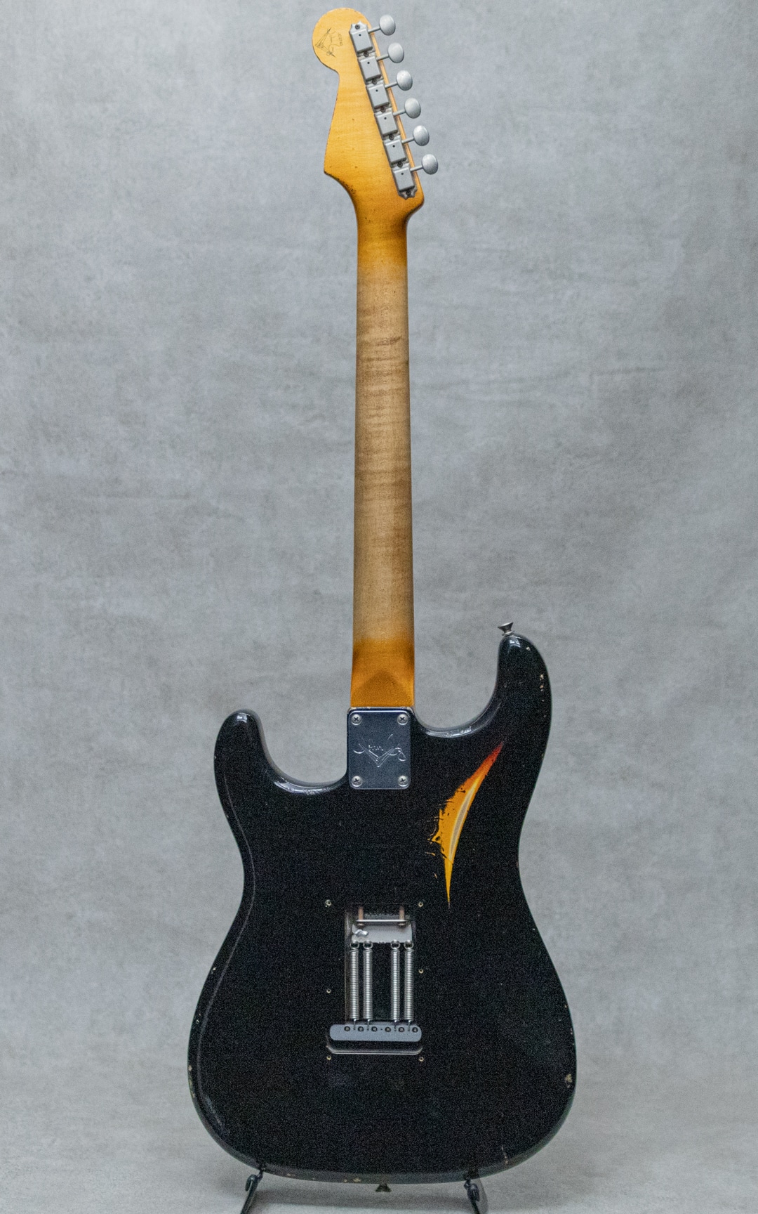 MBS 1961 Stratocaster Relic Black Overlay 3Color Sunburst Built by John Cruz / 2015