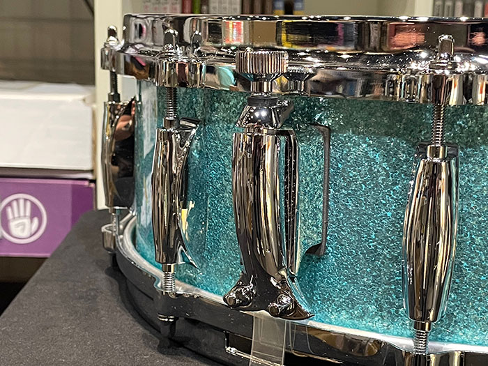 GRNT0514S1CL 023 / USA Custom Series / Turquoise Sparkle 14"×5"