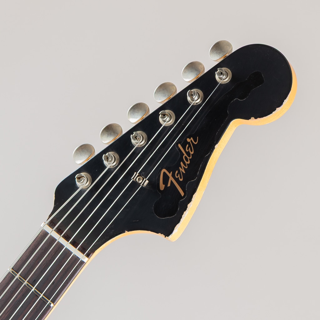 MBS W25 1965 Jazzmaster Relic Matching Head/Black by David Brown