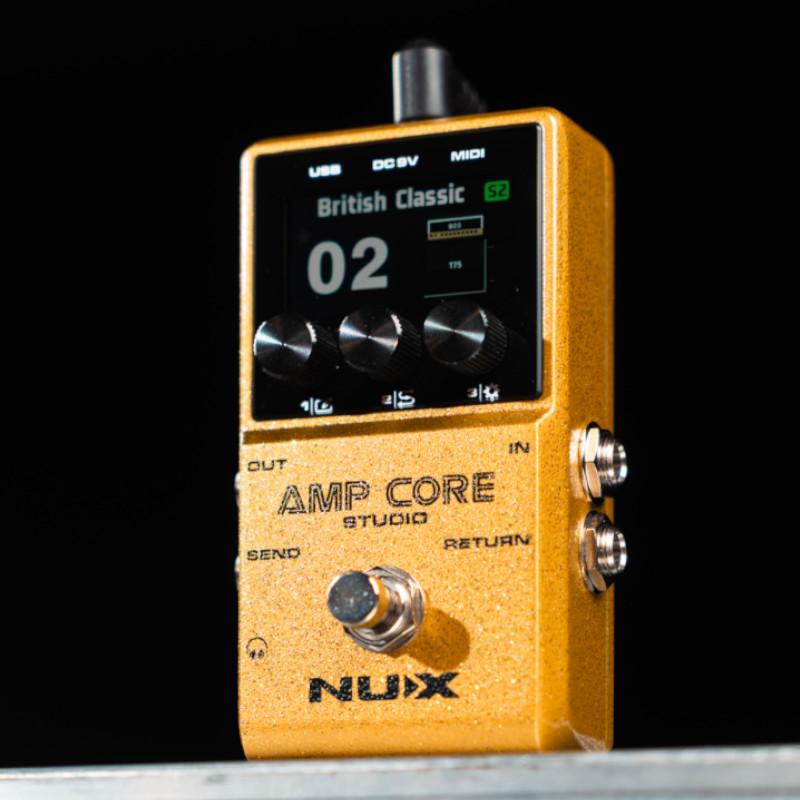 《創業200周年謝恩 NST-1 2個付》 NUX Amp Core Studio Amp Modeler & IR Pedal