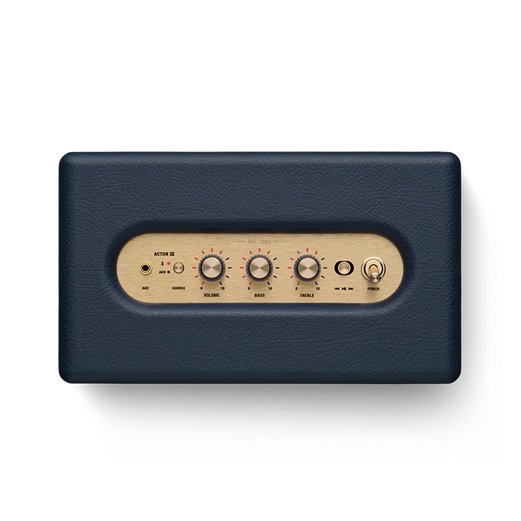 マーシャル スピーカー Marshall ACTON3 Bluetooth ミッドナイトブルー アクトン3 Midnight Blue DZONE