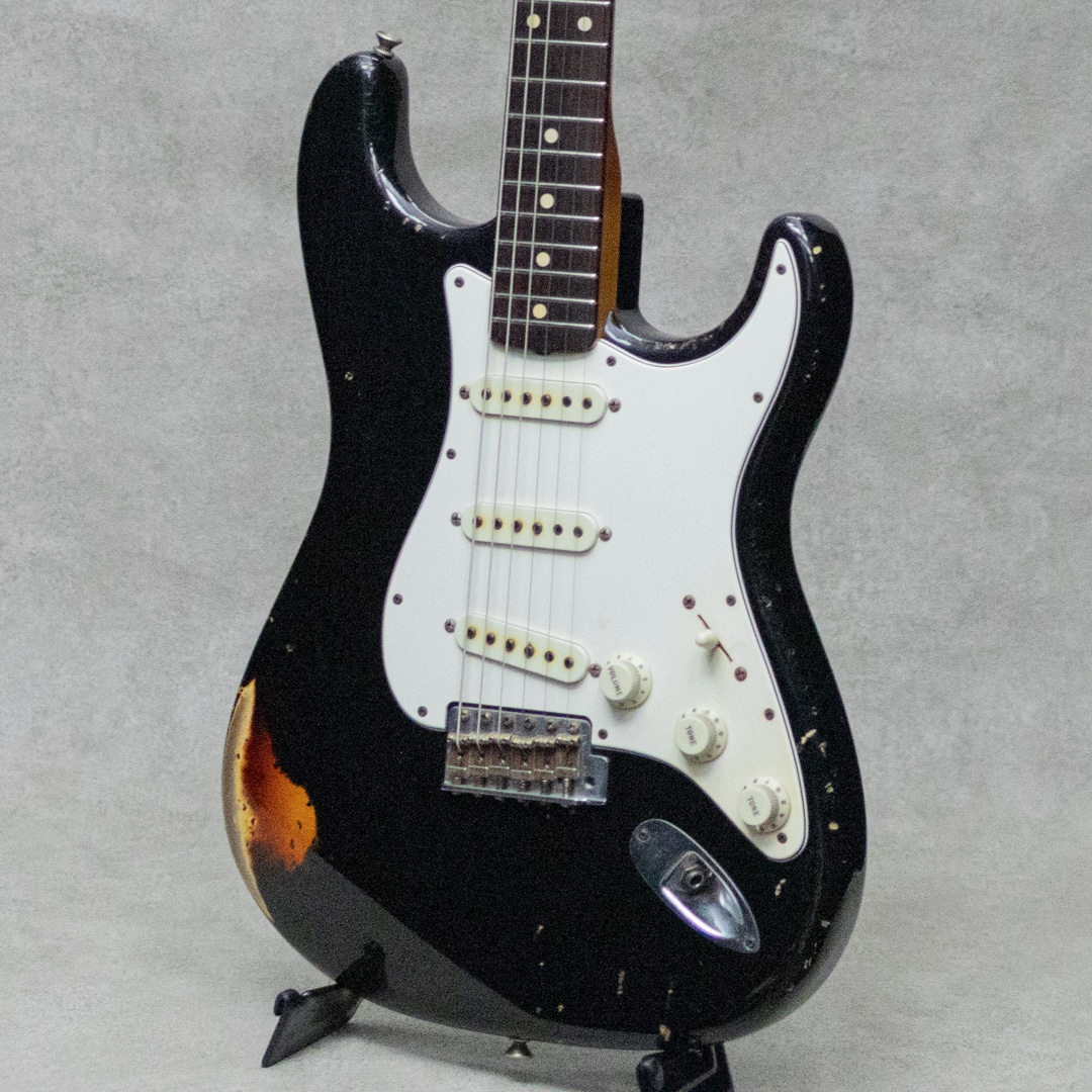 MBS 1961 Stratocaster Relic Black Overlay 3Color Sunburst Built by John Cruz / 2015