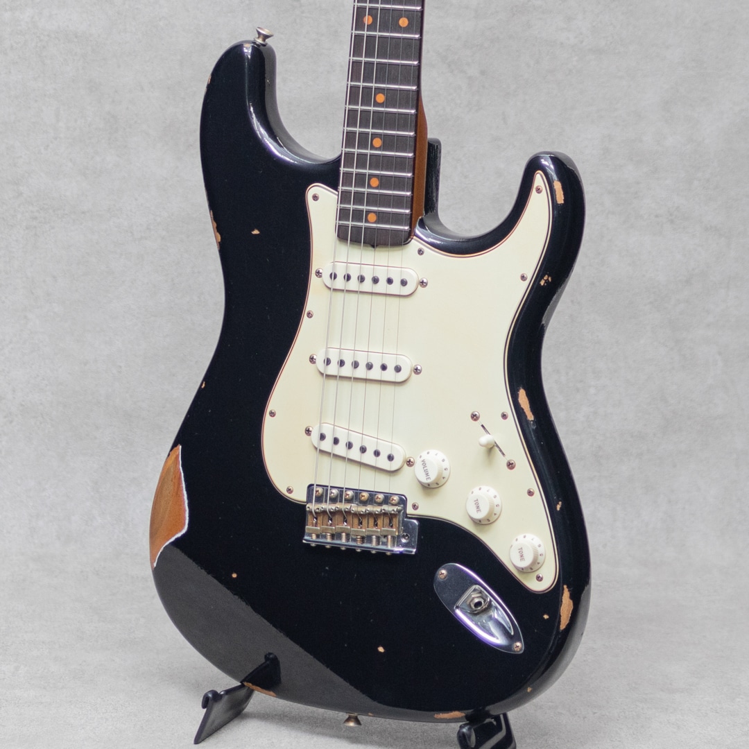2017 LTD Black Roasted Dual-Mag Stratocaster Relic / 2022