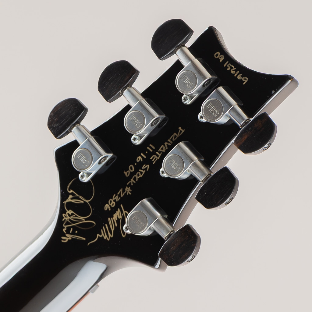 Private Stock #2386 McCarty Brazilian RW Finger Board with piezo system Charcoal Burst 2009