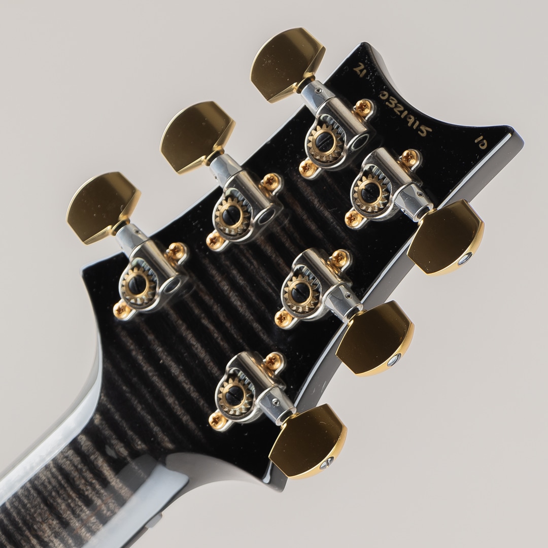 Custom 24 10 top Quilted Maple Charcoal Burst w / Flame Maple Neck 2021