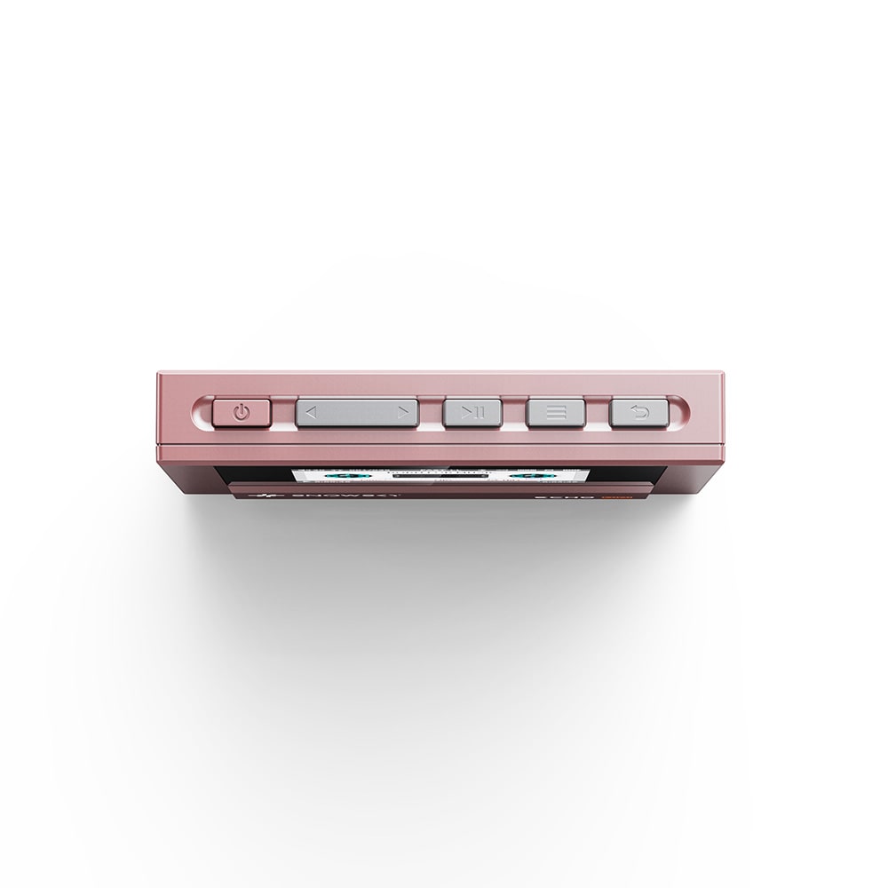 《ロゴ入りクロスプレゼント》 FIIO デジタルオーディオプレーヤー Snowsky ECHO MINI ピンク + 専用ケース SK-ECHOMINI セット ピンク DZONE