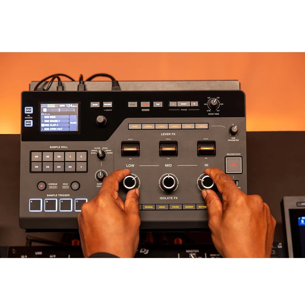 AlphaTheta エフェクター RMX-IGNITE + Pioneer スタンド DJC-STS1 + ダストカバー セット