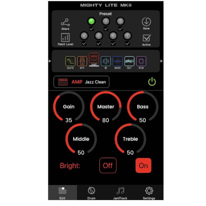小型 ギターアンプ Bluetooth 搭載 アプリコントロール対応 NUX ニューエックス MIGHTY LITE BT MKII