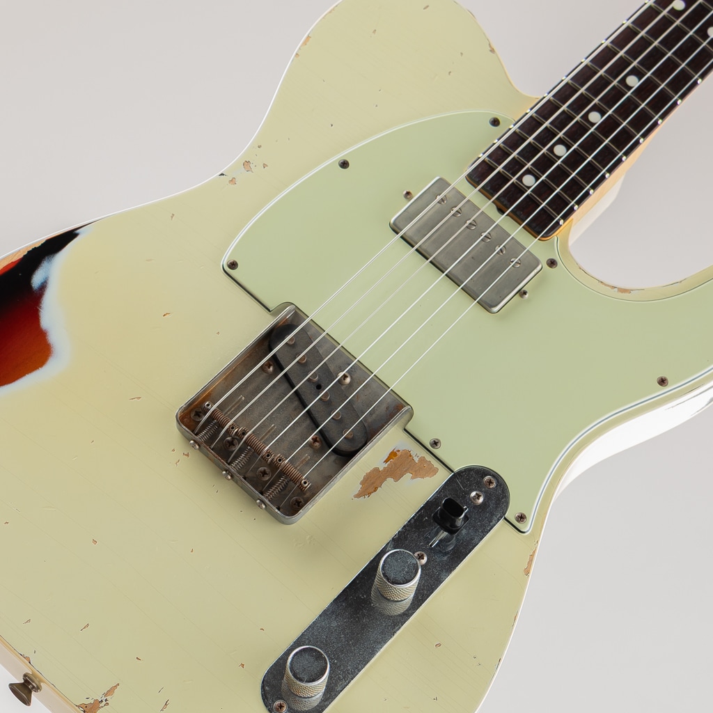 62 Custom TL / Vintage White & Sunburst Multi Layer