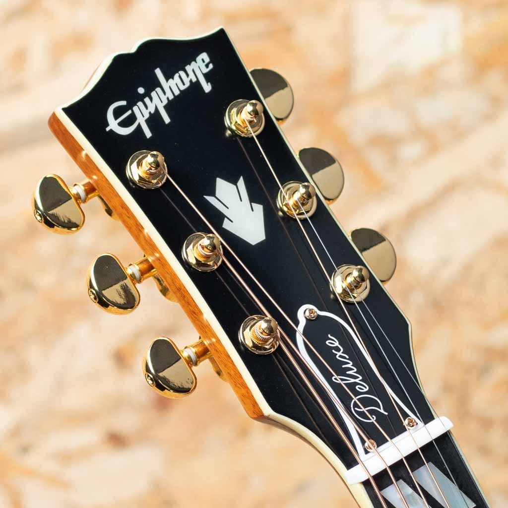 Inspired by Gibson Custom Hummingbird Deluxe EC Autumn Burst