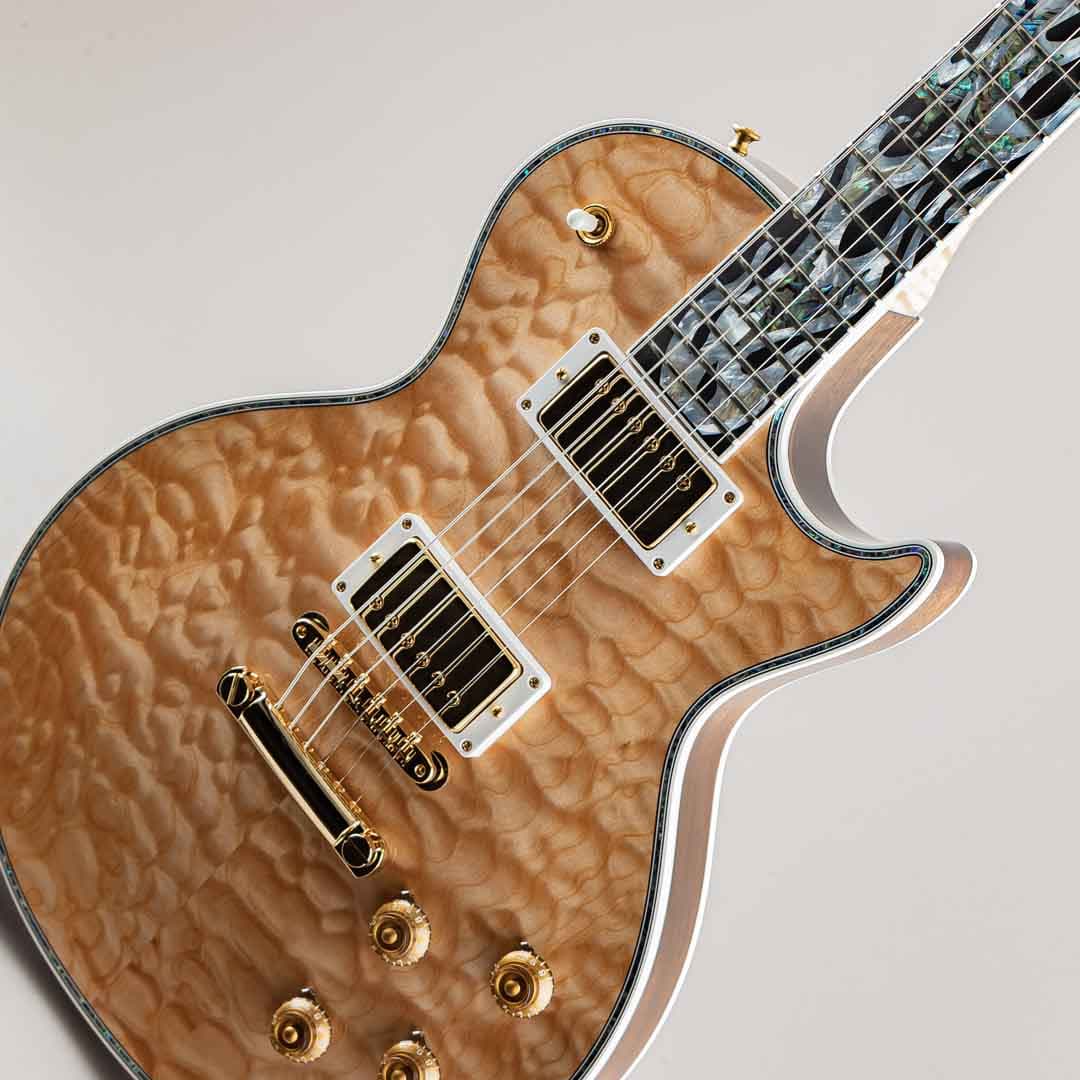 Les Paul Ultima 1968 Les Paul Custom 5A Quilt Miki 200th Anniversary Model / Natural