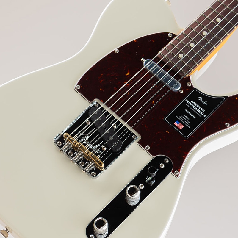 American Professional II Telecaster/Olympic White/Rosewood Fingerboard