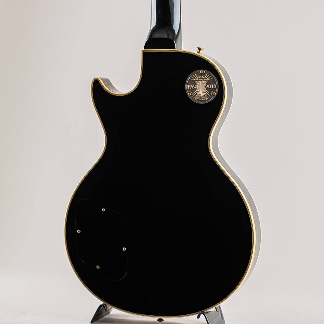 50th Anniversary 1968 Les Paul Custom VOS Ebony 2018