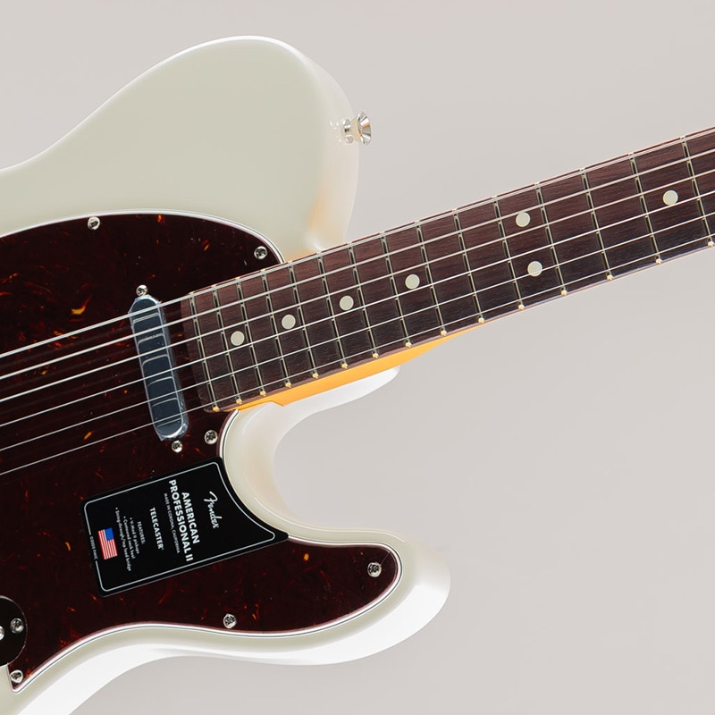 American Professional II Telecaster/Olympic White/Rosewood Fingerboard