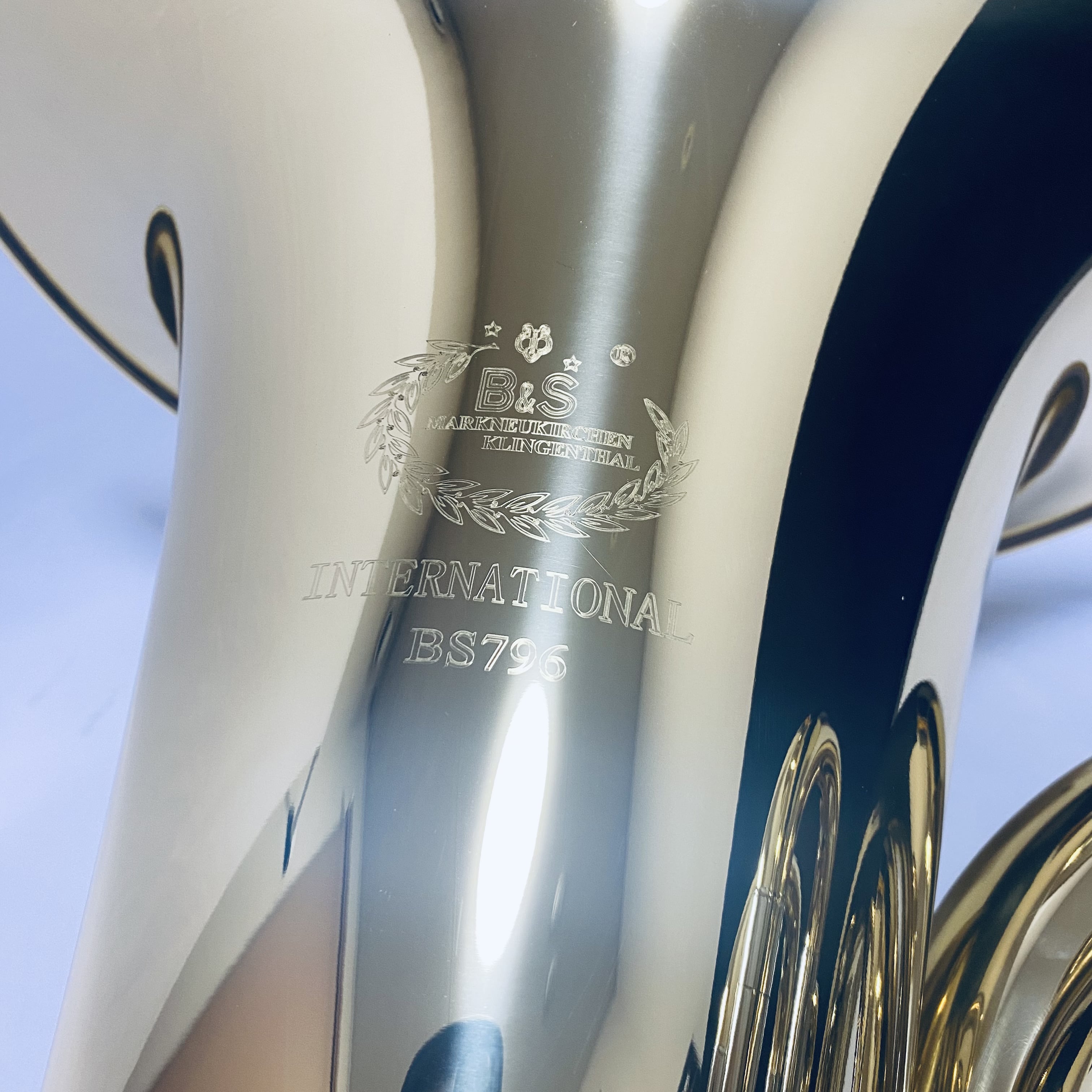 【川浪浩一氏選定品】ビー・アンド・エス B♭管テューバ 796-1"INTERNATIONAL" B&S B♭TUBA