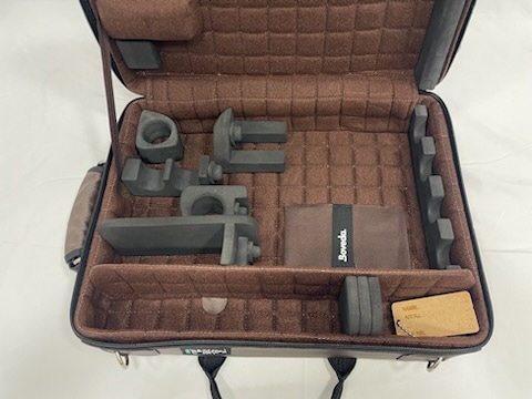 MB(マーカス・ボナ) B♭/ Aクラリネットダブルケース【ダークブラウンレザー×アイボリーレザー】