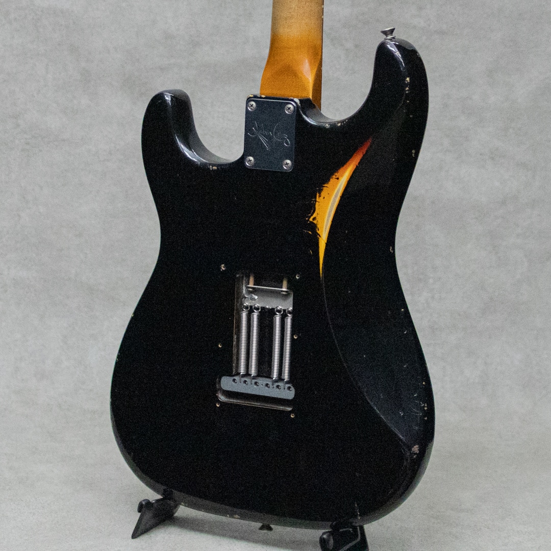 MBS 1961 Stratocaster Relic Black Overlay 3Color Sunburst Built by John Cruz / 2015