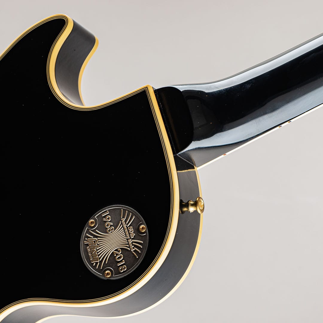 50th Anniversary 1968 Les Paul Custom VOS Ebony 2018