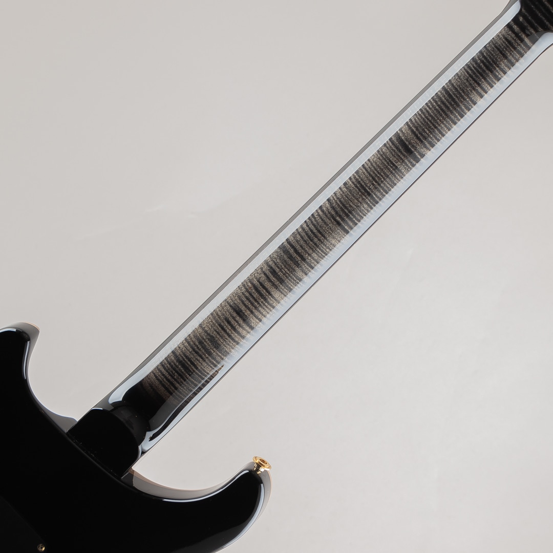 Custom 24 10 top Quilted Maple Charcoal Burst w / Flame Maple Neck 2021