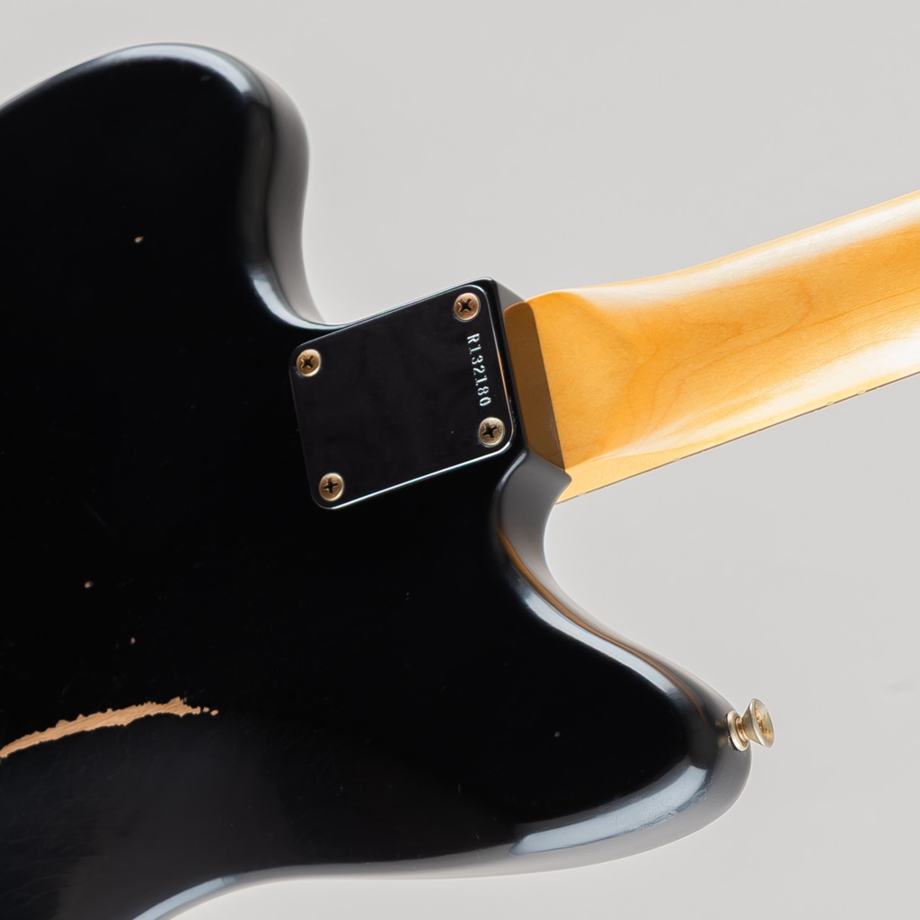 MBS W25 1965 Jazzmaster Relic Matching Head/Black by David Brown