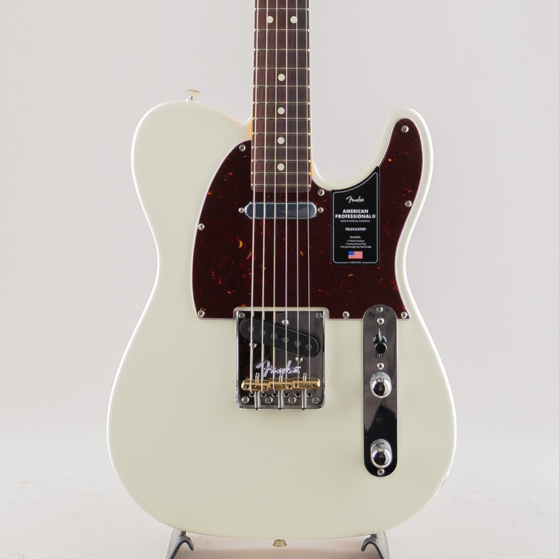 American Professional II Telecaster/Olympic White/Rosewood Fingerboard