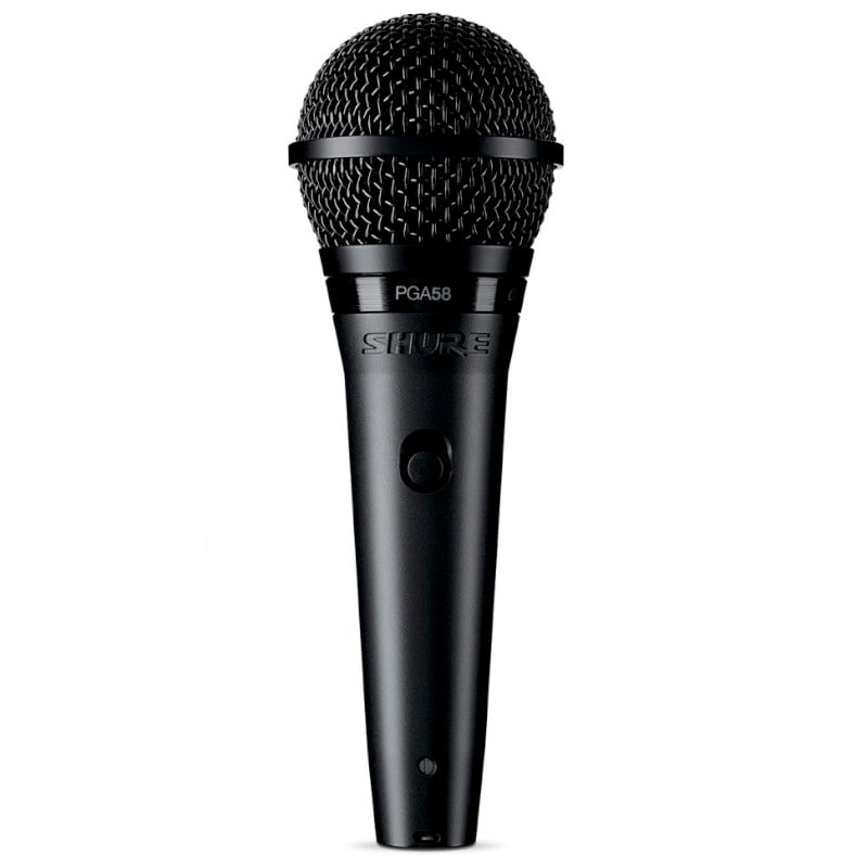 SHURE シュアー PGA58XLR キャノンケーブル 付 ダイナミックマイク 《正規輸入品 2年保証》