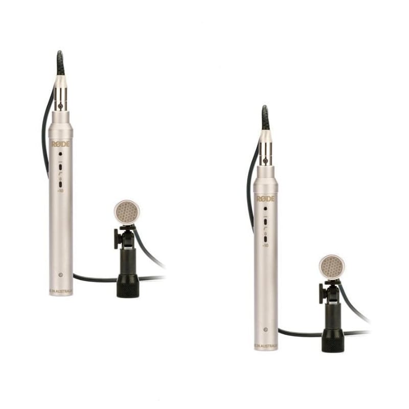 《限定数 外箱凹み特価》RODE ロード NT6 NT-6 1/2インチ コンデンサーカプセル を採用した コンパクト な コンデンサーマイク 2本SET 【国内正規品】